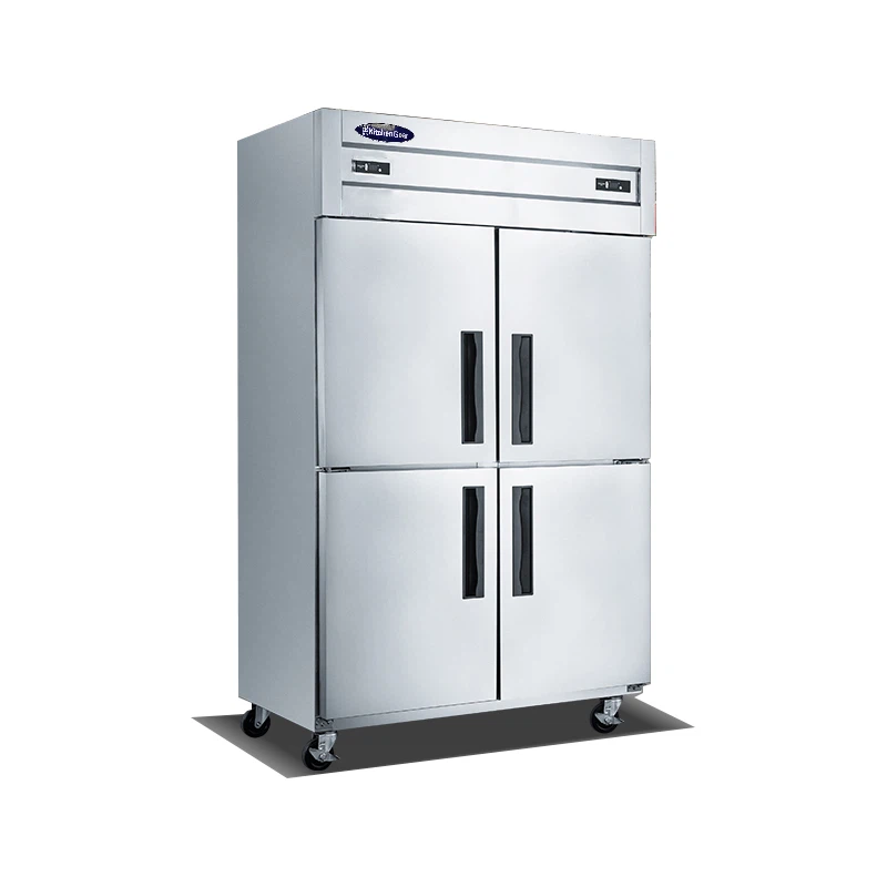 4-Door Dual-Zone Commercial Upright Freezer