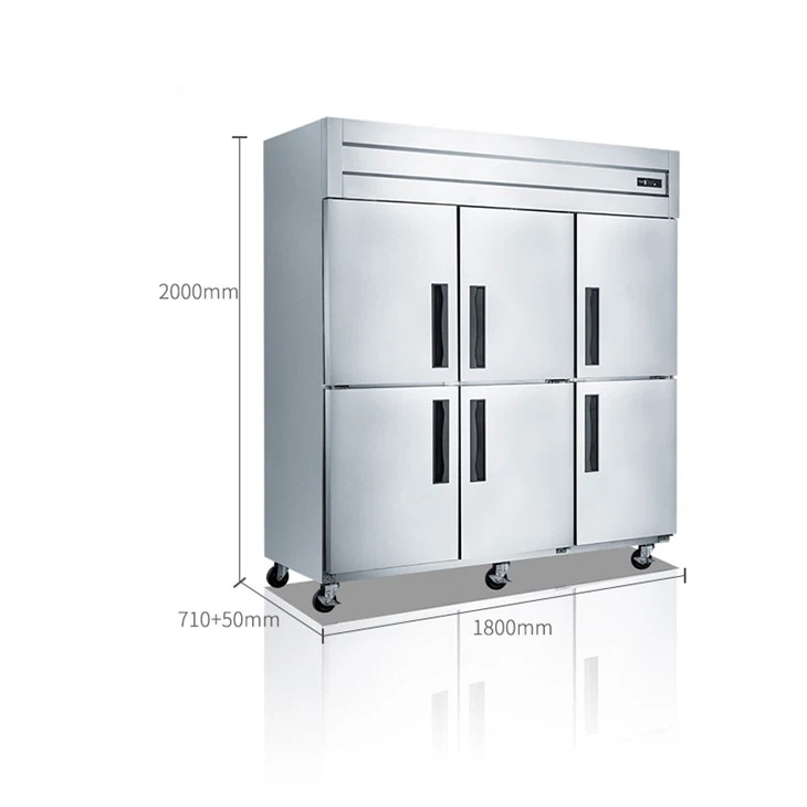 6-Door Air-Cooled Commercial Freezer manufacturers